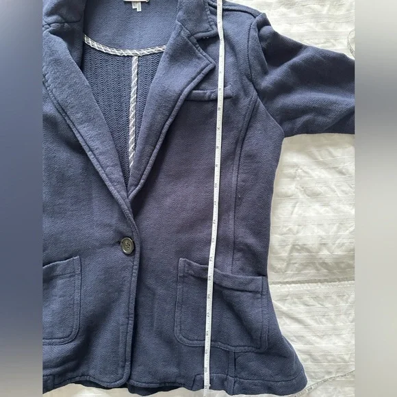 Ecru Style Women's Navy Blazer Jacket - Picture 7 of 7